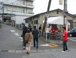 市民と協働で行った交通実験